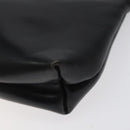 Salvatore Ferragamo Shoulder Bag Leather Black Gold Auth 122966-15