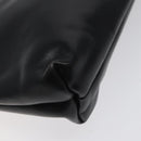 Salvatore Ferragamo Shoulder Bag Leather Black Gold Auth 122966-16