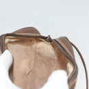 GUCCI GG Supreme Web Sherry Line Bag PVC Beige Gold 156 02 066 Auth 122980-19