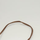 GUCCI GG Supreme Web Sherry Line Bag PVC Beige Gold 156 02 066 Auth 122980-8