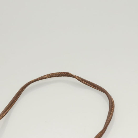 GUCCI GG Supreme Web Sherry Line Bag PVC Beige Gold 156 02 066 Auth 122980