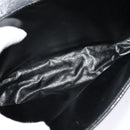 Christian Dior Shoulder Bag Leather Black Gold Auth 122982-20