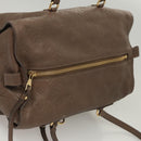 LOUIS VUITTON Monogram Empreinte Anspile Shoulder Bag Ombre LV Auth 122994-6