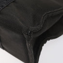 HERMES Her Line PM Tote Bag Canvas Gray Auth 123033-9