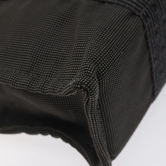 HERMES Her Line PM Tote Bag Canvas Gray Auth 123033