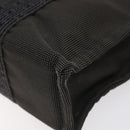 HERMES Her Line PM Tote Bag Canvas Gray Auth 123033-15
