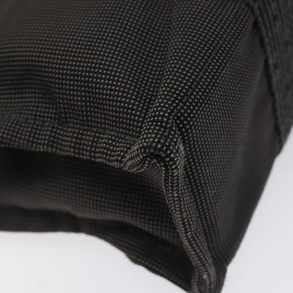 HERMES Her Line PM Tote Bag Canvas Gray Auth 123033