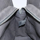HERMES Her Line PM Tote Bag Canvas Gray Auth 123033-18