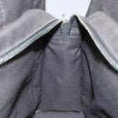HERMES Her Line PM Tote Bag Canvas Gray Auth 123033-19