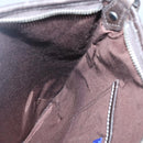 BURBERRY Nova Check Blue Label Shoulder Bag Canvas Pink Auth 123035-17