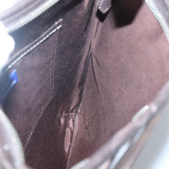 BURBERRY Nova Check Blue Label Shoulder Bag Canvas Pink Auth 123035