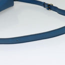 LOUIS VUITTON Epi Cartouchiere MM Shoulder Bag Blue M52245 LV Auth 123038-7
