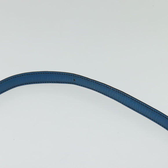 LOUIS VUITTON Epi Cartouchiere MM Shoulder Bag Blue M52245 LV Auth 123038