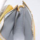 LOUIS VUITTON Monogram Vernis Motto Accessory Pouch Gris M91030 LV Auth 123039-21