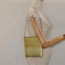 LOUIS VUITTON Monogram Vernis Motto Accessory Pouch Gris M91030 LV Auth 123039-22