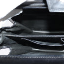 CELINE Shoulder Bag Leather Black Gold Auth 123041-20