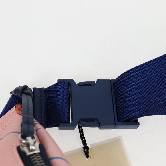 GUCCI Children GUCCIxThe Jetsons Waist bag PVC Pink Silver 502095 Auth 123063M