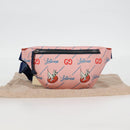 GUCCI Children GUCCIxThe Jetsons Waist bag PVC Pink Silver 502095 Auth 123063M-12