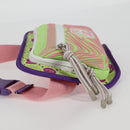 GUCCI Waist bag Nylon Silver Light green 752102 Auth 123064M-3