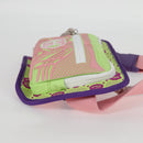 GUCCI Waist bag Nylon Silver Light green 752102 Auth 123064M-4