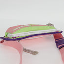 GUCCI Waist bag Nylon Silver Light green 752102 Auth 123064M-6