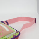 GUCCI Waist bag Nylon Silver Light green 752102 Auth 123064M-14