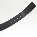 GUCCI Gürtel Leder Outlet 97cm Marine Silber 449716 Auth 123068-9