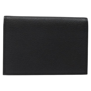 BURBERRY Card Case Leather Black Auth 123072 - 0