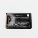 CHANEL Clutch Bag Leather Gold CC Auth 123083V-11