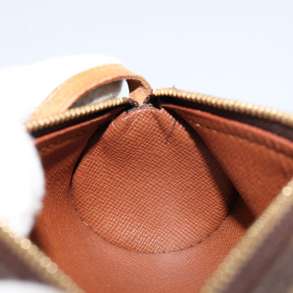 LOUIS VUITTON Monogram Papillon Pouch LV Auth 123093