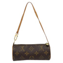 LOUIS VUITTON Monogram Papillon Pouch LV Auth 123093-3