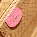 GUCCI Bamboo Backpack Suede Pink Gold 003 1956 0030 Auth 123132-21