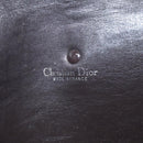 Christian Dior Trotter Canvas Shoulder Bag Brown Gold Auth 123133-17