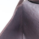 Christian Dior Trotter Canvas Shoulder Bag Brown Gold Auth 123133-19