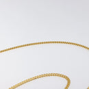 BALLY Quilted Chain Shoulder Bag Leather Bordeaux Gold Auth 123134-14