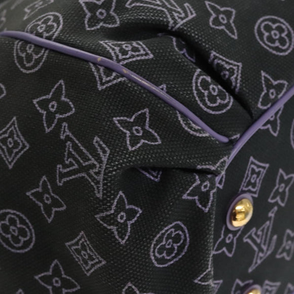 LOUIS VUITTON Beach Line Kabai Panema PM Bag Canvas Purple M95983 LV Auth 123141