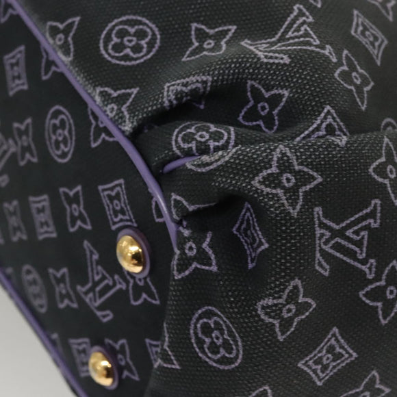 LOUIS VUITTON Beach Line Kabai Panema PM Bag Canvas Purple M95983 LV Auth 123141