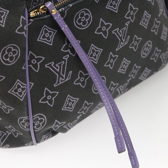 LOUIS VUITTON Beach Line Kabai Panema PM Bag Canvas Purple M95983 LV Auth 123141