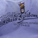 LOUIS VUITTON Beach Line Kabai Panema PM Bag Canvas Purple M95983 LV Auth 123141-16