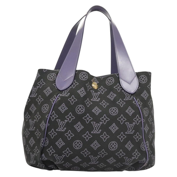 LOUIS VUITTON Beach Line Kabai Panema PM Bag Canvas Purple M95983 LV Auth 123141
