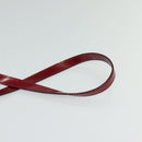 CELINE Macadam Canvas Shoulder Bag Beige Gold Auth 123145-8