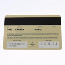 PRADA Shoulder Bag Canvas Blue Silver Auth 123152-22