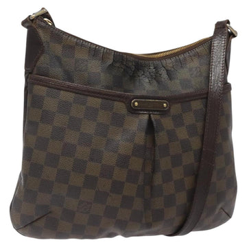 LOUIS VUITTON Damier Ebene Bloomsbury PM Shoulder Bag N42251 LV Auth 123159