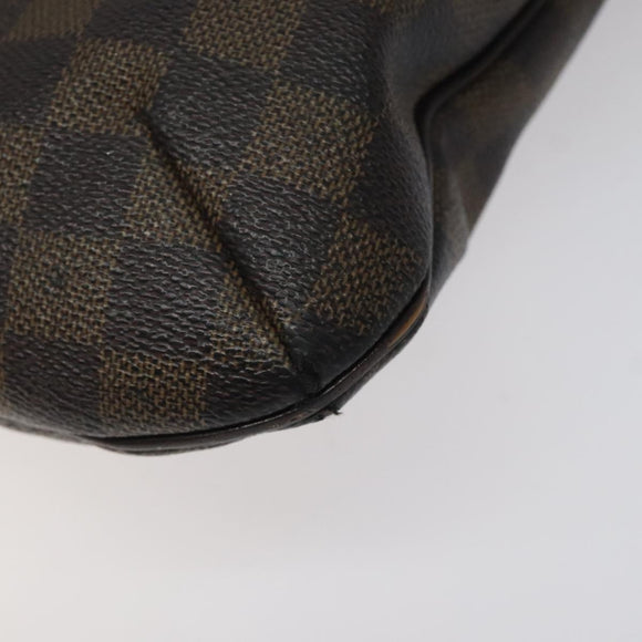 LOUIS VUITTON Damier Ebene Bloomsbury PM Shoulder Bag N42251 LV Auth 123159