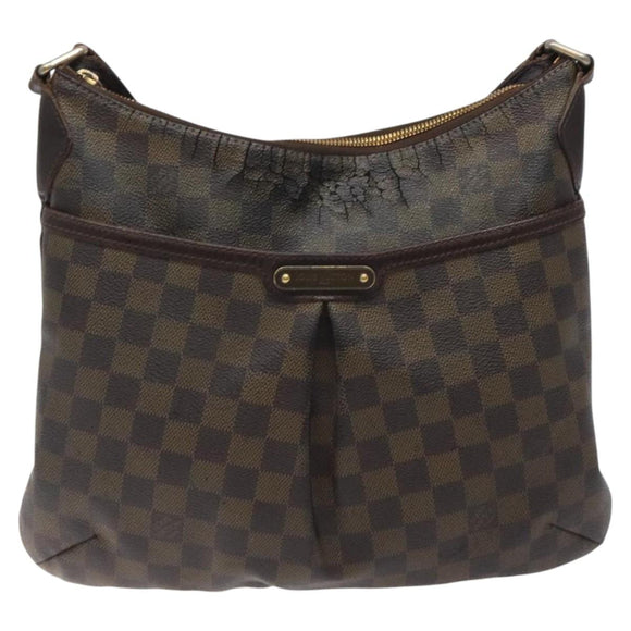 LOUIS VUITTON Damier Ebene Bloomsbury PM Shoulder Bag N42251 LV Auth 123159