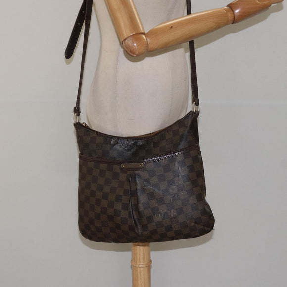 LOUIS VUITTON Damier Ebene Bloomsbury PM Shoulder Bag N42251 LV Auth 123159