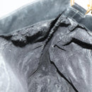 GUCCI Bamboo Shoulder Bag Leather 2way Black Gold 001 1014 1577 0 Auth 123171-18