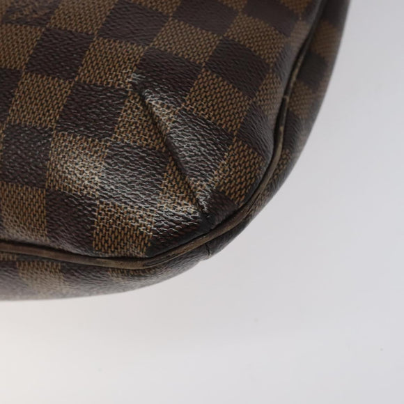 LOUIS VUITTON Damier Ebene Bloomsbury PM Shoulder Bag N42251 LV Auth 123175