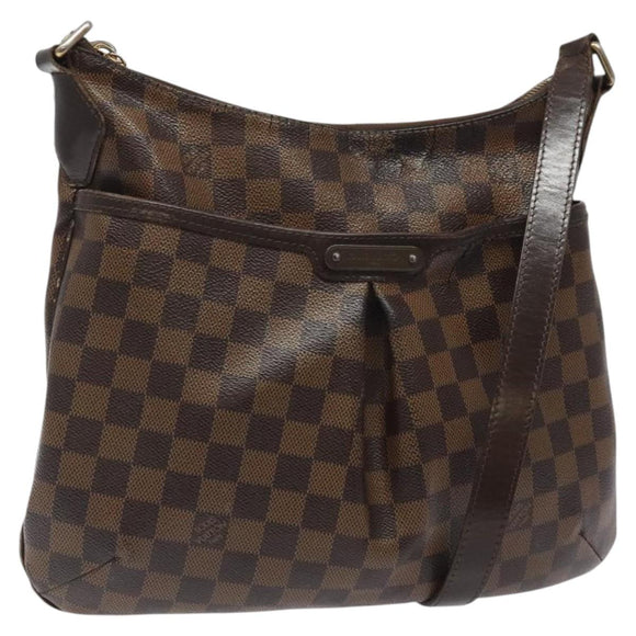LOUIS VUITTON Damier Ebene Bloomsbury PM Shoulder Bag N42251 LV Auth 123175