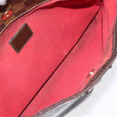 LOUIS VUITTON Damier Ebene Bloomsbury PM Shoulder Bag N42251 LV Auth 123175-22